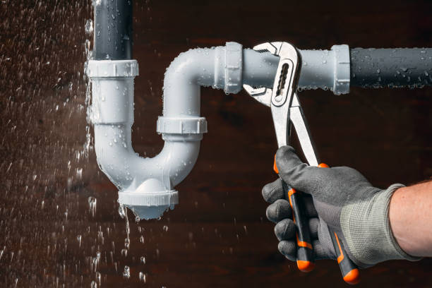 Professional Emergency Plumber technician working in New Lothrop, MI